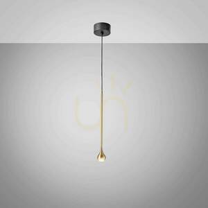 URSULA S/P FURSO1 Guldpendellampa från Gea Luce small 0