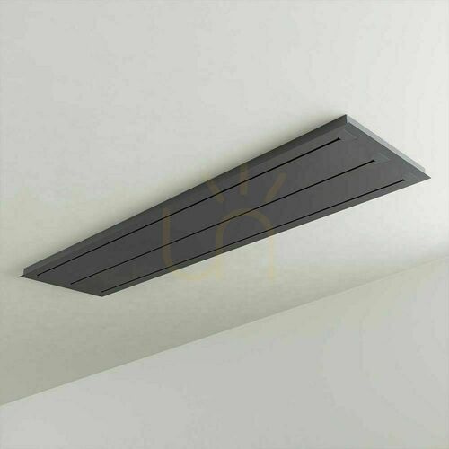 Kontrollera Pendellampa s.luce Velo 8 ljuspunkter, flerfärgat glas, 200 cm, 3 rader