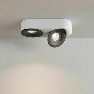 LED-takspotlight s.luce Santa Duo, svart, 2 ljuskällor, riktbar och dimbar, 22 W, 4000 K small 6