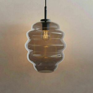 Pendellampa s.luce Echos Cluster i flerfärgat glas, 3 ljuspunkter, 3 × Ø 25 cm 3 Pendellampa s.luce Echos Cluster i flerfärgat glas, 3 ljuspunkter, 3 × Ø 25 cm small 3