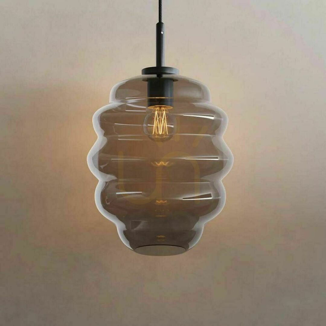 Display Pendellampa s.luce Echos Cluster i flerfärgat glas, 3 ljuspunkter, 3 × Ø 25 cm Pendellampa s.luce Echos Cluster i flerfärgat glas, 3 ljuspunkter, 3 × Ø 25 cm