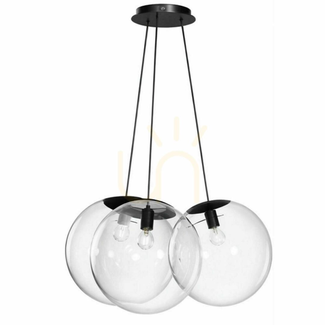 Display Pendellampa s.luce Orb Cluster i vitt glas, 3 ljuspunkter, Ø 40 cm Pendellampa s.luce Orb Cluster i vitt glas, 3 ljuspunkter, Ø 40 cm