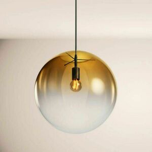 Pendellampa s.luce Orb Cluster 3 ljuspunkter i rökfärgat glas, Ø 50 cm small 14