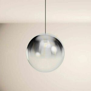 Ljuskrona s.luce Orb Cluster med 7 ljuspunkter, guld, glas, Ø40 cm small 12