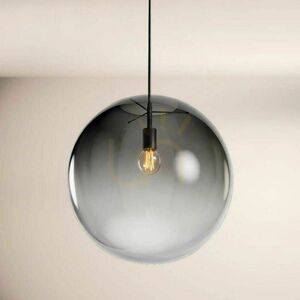 Pendellampa s.luce Orb Cluster med 7 ljuspunkter i vitt glas, Ø 50 cm, E27 small 13