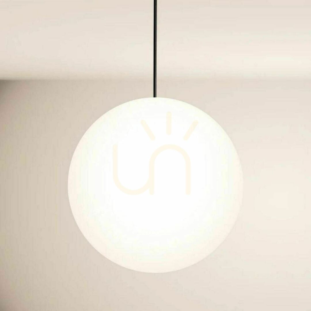 Visa Ljuskrona s.luce Orb Cluster i transparent glas, 7 ljuspunkter, Ø 50 cm Ljuskrona s.luce Orb Cluster i transparent glas, 7 ljuspunkter, Ø 50 cm