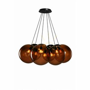 Ljuskrona s.luce Orb Cluster i transparent glas, 7 ljuspunkter, Ø 50 cm 2 Ljuskrona s.luce Orb Cluster i transparent glas, 7 ljuspunkter, Ø 50 cm small 2