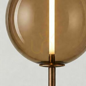 LED-pendellampa s.luce Mira i glas, brun, Ø 40 cm 2 LED-pendellampa s.luce Mira i glas, brun, Ø 40 cm small 2