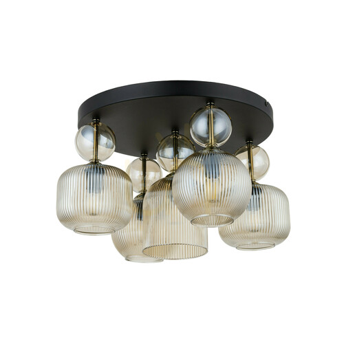 Kontrollera Taklampa Sophia Cognac, 5 Xe14