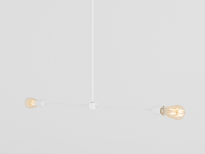 TRISO 2 hängande lampa - vit small 3