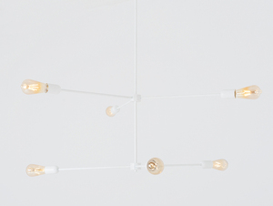 TRISO 6 hängande lampa - vit small 3
