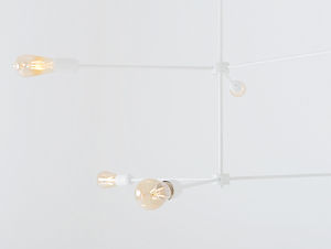 TRISO 6 hängande lampa - vit small 4