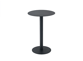 Svart sidobord CustomForm OSCAR METAL Ø40 × 60 cm small 5