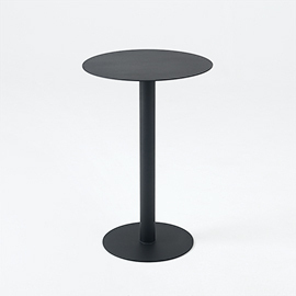 Svart sidobord CustomForm OSCAR METAL Ø40 × 60 cm small 6