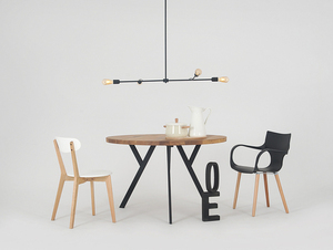 TRISO 4 hängande lampa - svart small 2