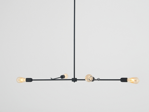 Kontrollera TRISO 4 hängande lampa - svart