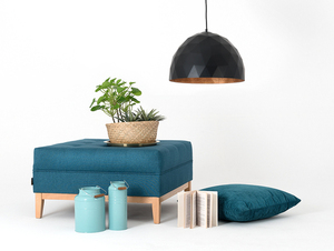 Hängande lampa LEONARD L - koppar-svart small 2