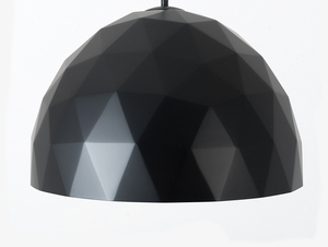 Hängande lampa LEONARD L - koppar-svart small 3