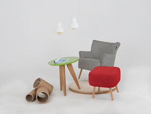 Hängande COBEN HANGMAN 2 lampa - vit small 2