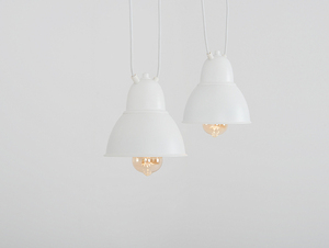 Hängande COBEN HANGMAN 2 lampa - vit small 0