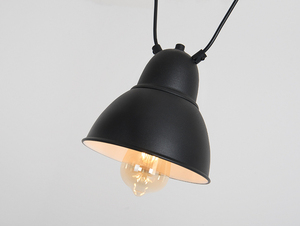 COBEN HANGMAN 1 hängande lampa - svart small 3