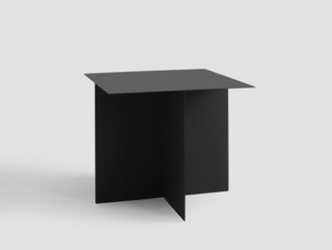 CustomForm OLI METAL 50 svart RAL 9005 soffbord small 3