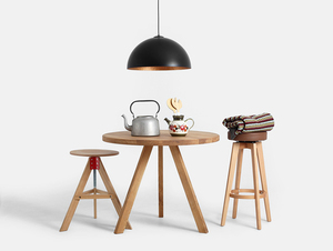 Hängande lampa LORD 50 - koppar-svart small 2
