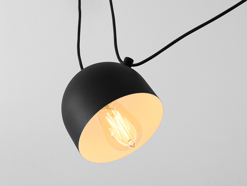 Kontrollera CustomForm POPO 4 pendellampa, svart, 4×E27