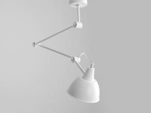 Hängande lampa COBEN SUSPENSION - vit small 0