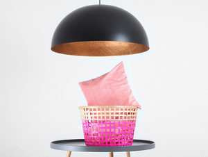 Hängande lampa LORD 90 - koppar-svart small 1