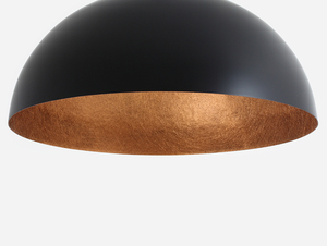Hängande lampa LORD 90 - koppar-svart small 3