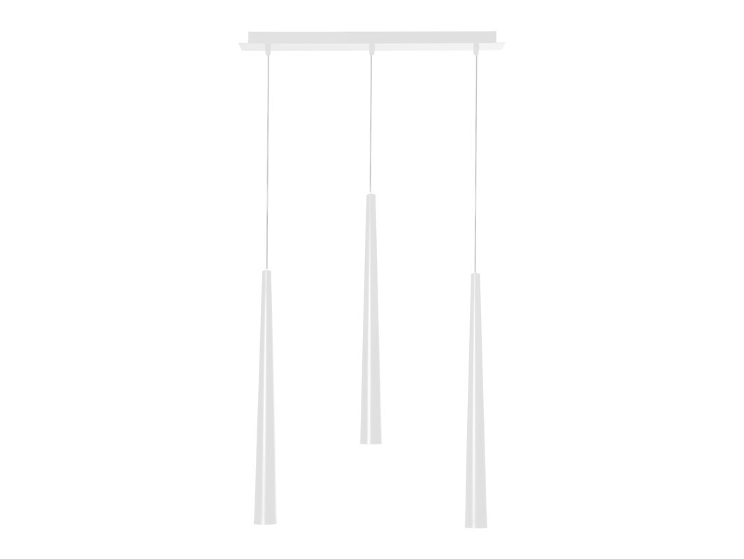 Kontrollera Hängande lampa ICE 3 - vit Hängande lampa ICE 3 - vit