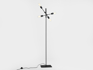 TWIGO FLOOR 4 golvlampa svart, 4 × E27, 160 cm, CustomForm small 0