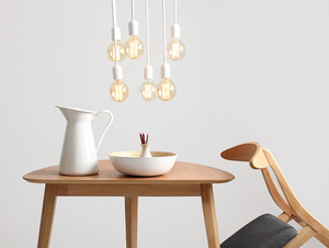 VANWERK TALL taklampa - vit small 1