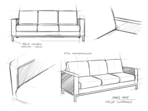 Bäddsoffa med två säten SCANDIC small 9