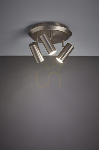 Kontrollera Plafond Markslojd Barcelona 3 lampor stål 32 cm 107350
