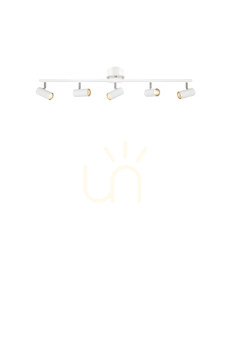 Kontrollera Plafond Markslojd Barcelona 5L Vit Metall 107352