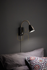 Vägglampa Markslojd CIRO Flex svart stål 107409 small 1