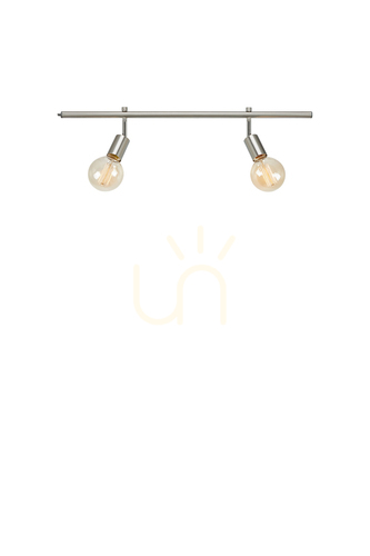 Kontrollera Plafond Markslojd Expand 107543 2-ljus 72 cm stål metall