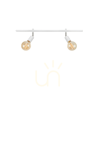 Kontrollera Plafond Markslojd EXPAND 107526 vit metall 72 cm 2 ljuspunkter