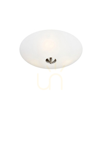 Plafond Markslojd Polar 35 cm frostad glas stål 107360 small 0