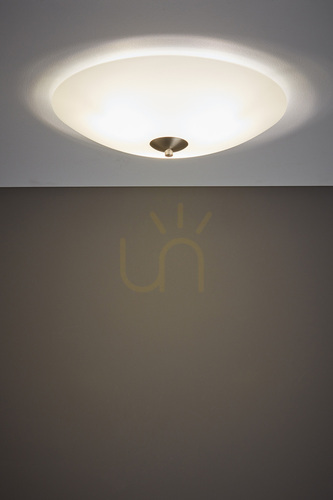 Kontrollera Plafond Markslojd POLAR 3L 43 cm frostad glas stål 107361