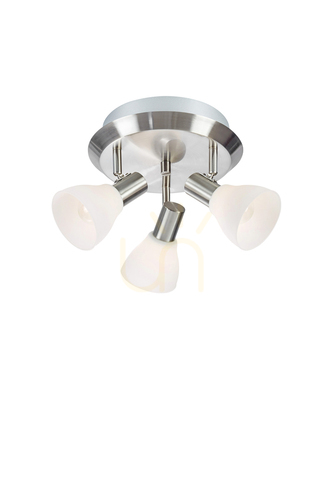 Kontrollera Plafond Markslojd Vero 3L vit stål opalglas 33 cm 107505