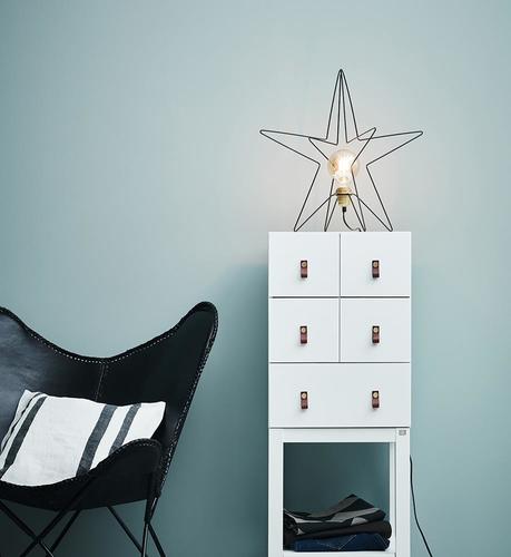 Kontrollera Dekorstjärna Markslojd Asterix 3D svart metall 49 cm 704425