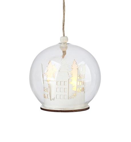 Kontrollera Dekorationsbord Markslojd MYREN 704324 glas transparent 9 cm
