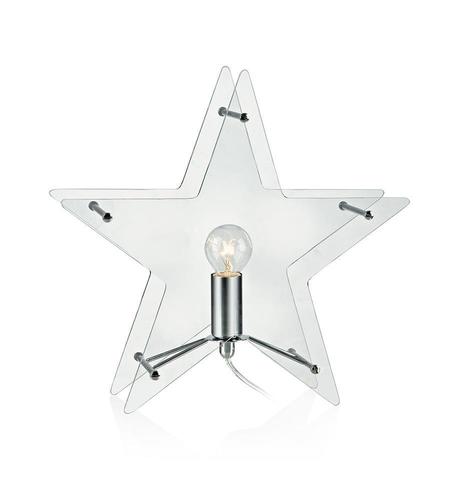 Kontrollera Glasstjärna Markslojd KLANG 30 cm klar glas E14 703999