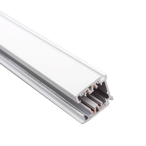 Kontrollera Samlingsskena 3F 200 cm, vit Eurostandard EUTRAC