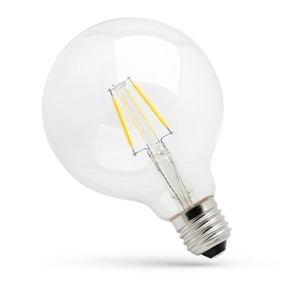 Led Glob G125 E27 230 V 8 W Cog Ww Clear Spectrum small 0