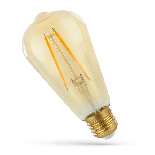 Kontrollera Led St64 E27 230 V 2 W Cog Ww Retroshine Spectrum