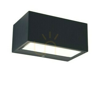 Vägglampa utomhus Lutec Gemini LED antracit 11W 500lm 4000K 5189102118 small 0